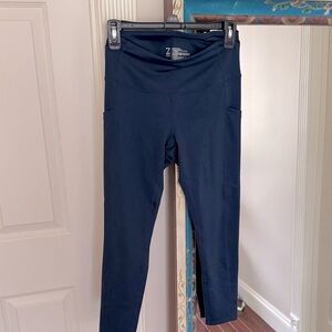 Zella Navy Blue Active Leggings